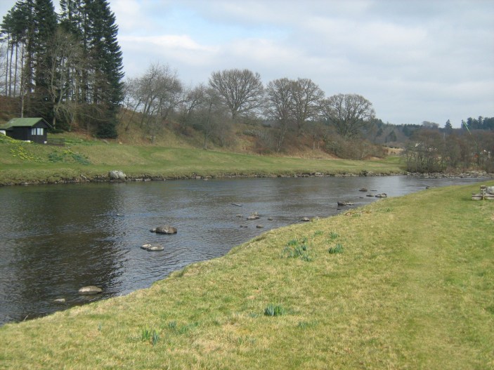 The lower Dee, home of the Blair Spoon