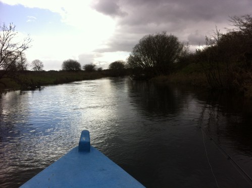 heading downstream