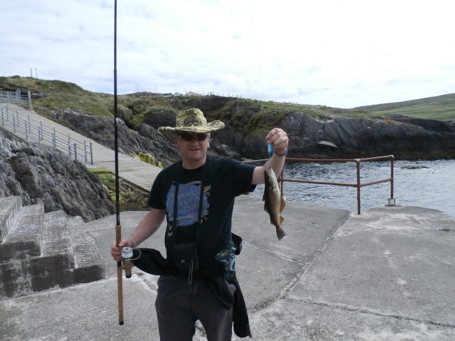 Chris first in action