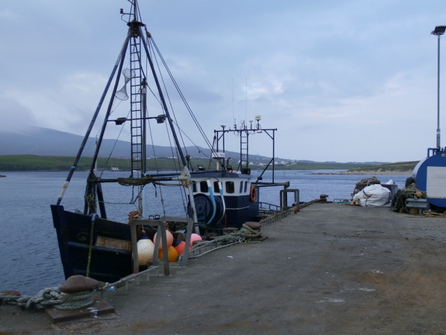 The St. Catherine, a very successful local fishing boat