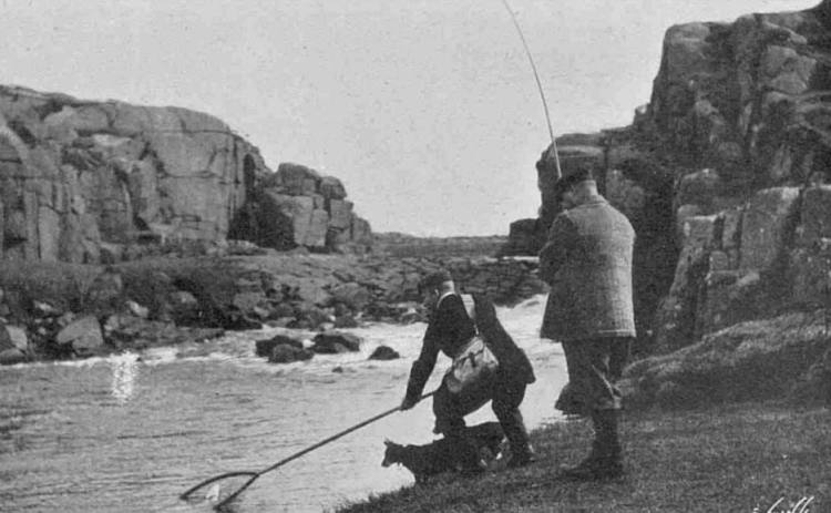 the Claddy river before the dam